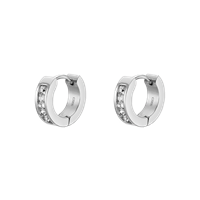 Orecchini Lotus Uomo Men's Earrings in Acciaio Zirconia LS2437-4/1 - LS2437-4/1